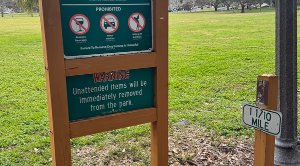 Dog Park at Crescent Lake Park
